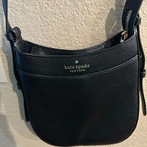 Kate Spade Black Leather Crossbody Bag